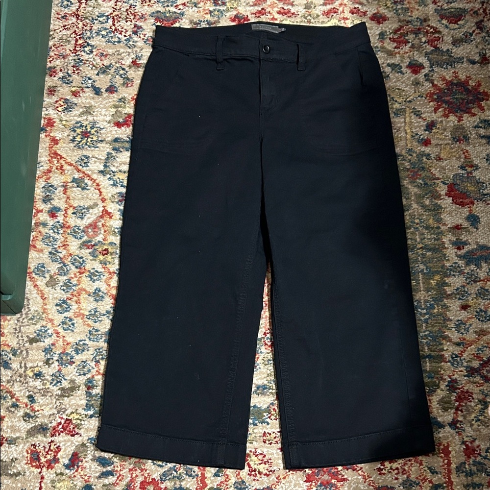 Torrid Women’s Cropped Wide Leg Black Pants